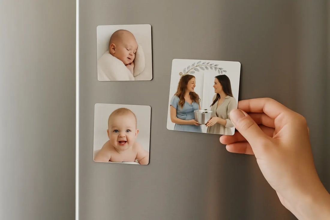 Baby Shower Photo Magnets Guests Actually Keep