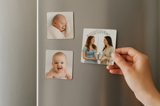 Baby Shower Photo Magnets Guests Actually Keep