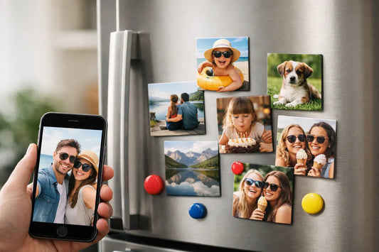 Turn iPhone Photos Into Fridge Magnets