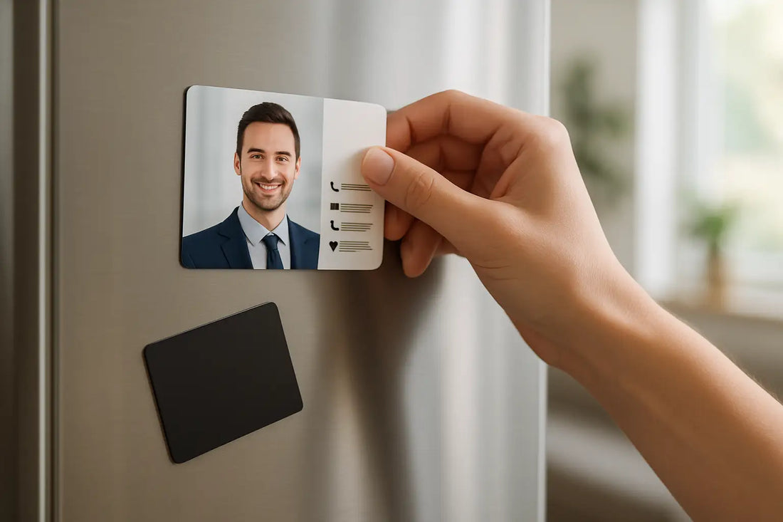 Magnetic Business Cards With Photo That Stick