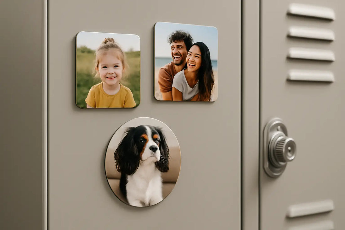 Custom Locker Magnets With Photos That Last