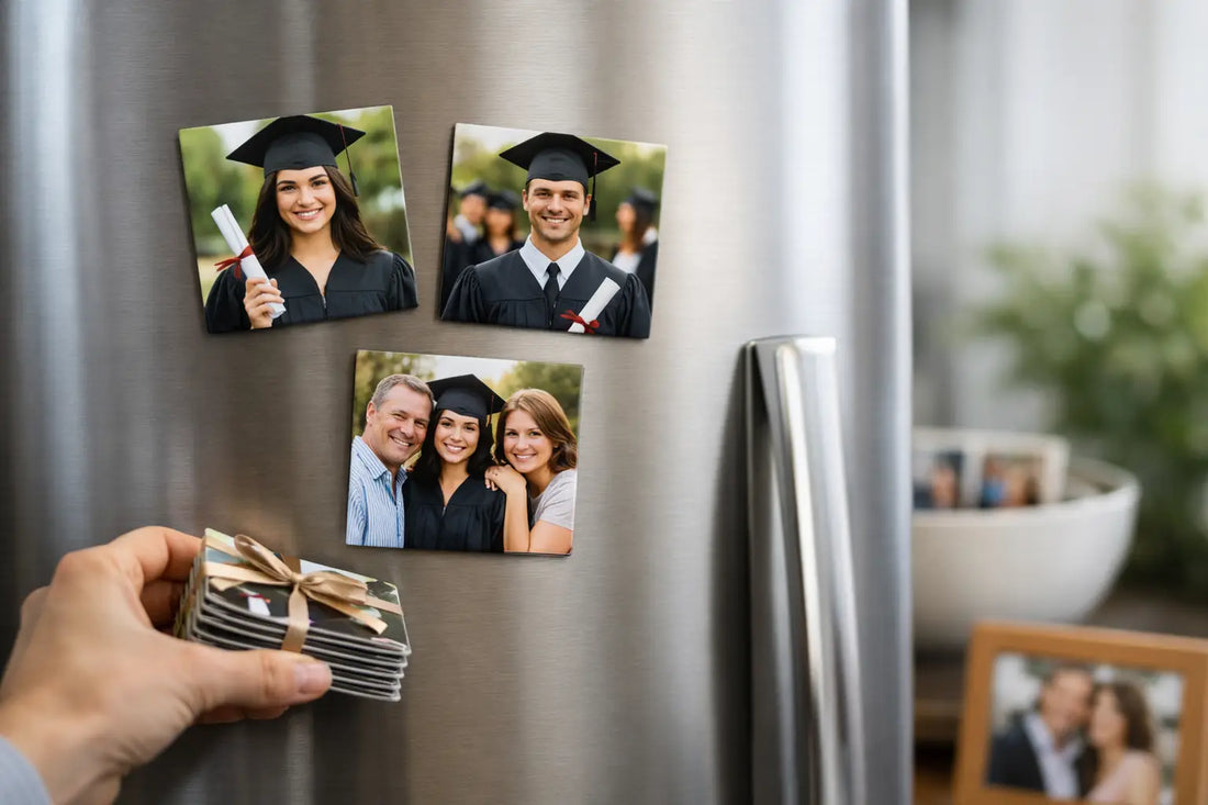 Graduation Photo Magnets for Family Gifts